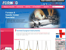 Tablet Screenshot of formedsurgical.com